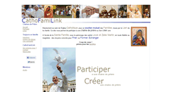 Desktop Screenshot of cathofamilink.com